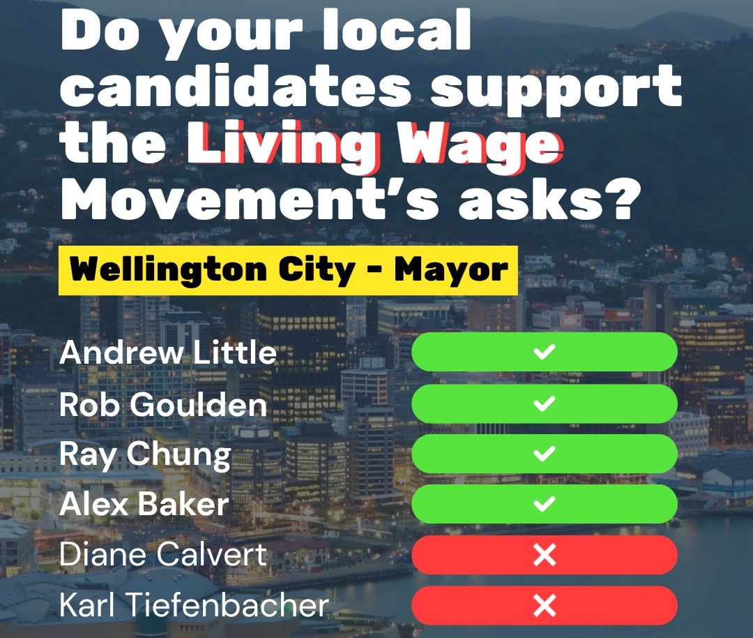 Wellington City Council Candidates